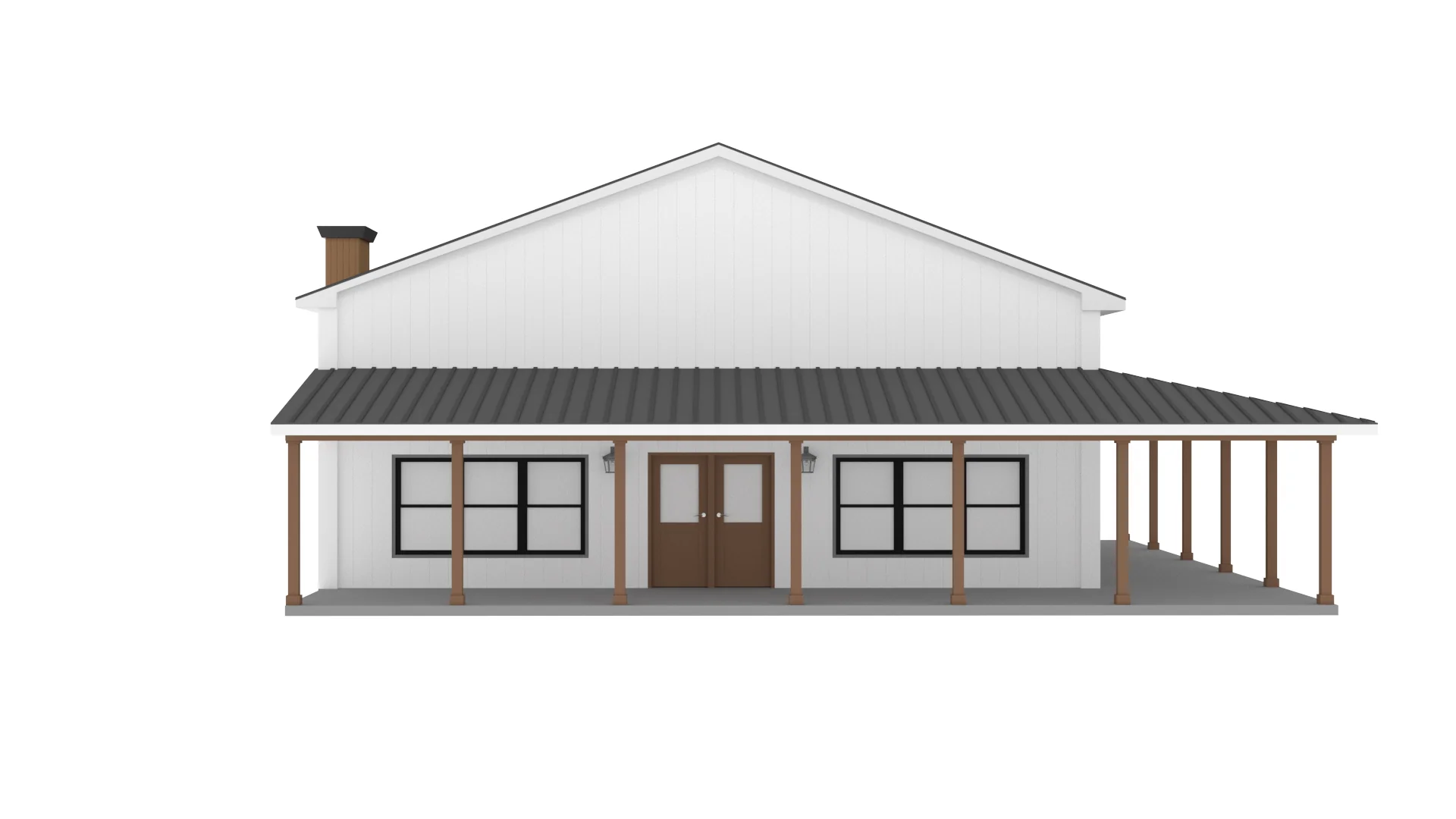 PL-63002 Graham Barndominium House Plan - Image 6