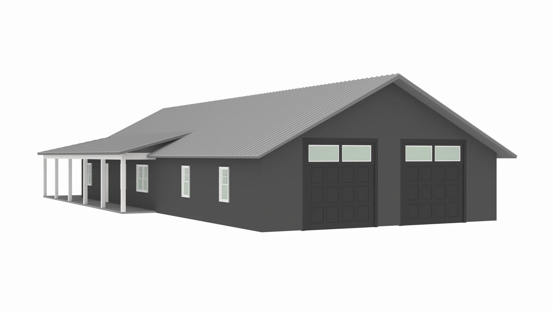 PL-63301 Windermere Barndominium House Plan - Image 11