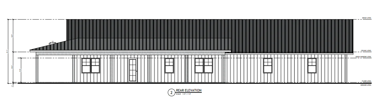 PL-63301 Windermere Barndominium House Plan - Image 13