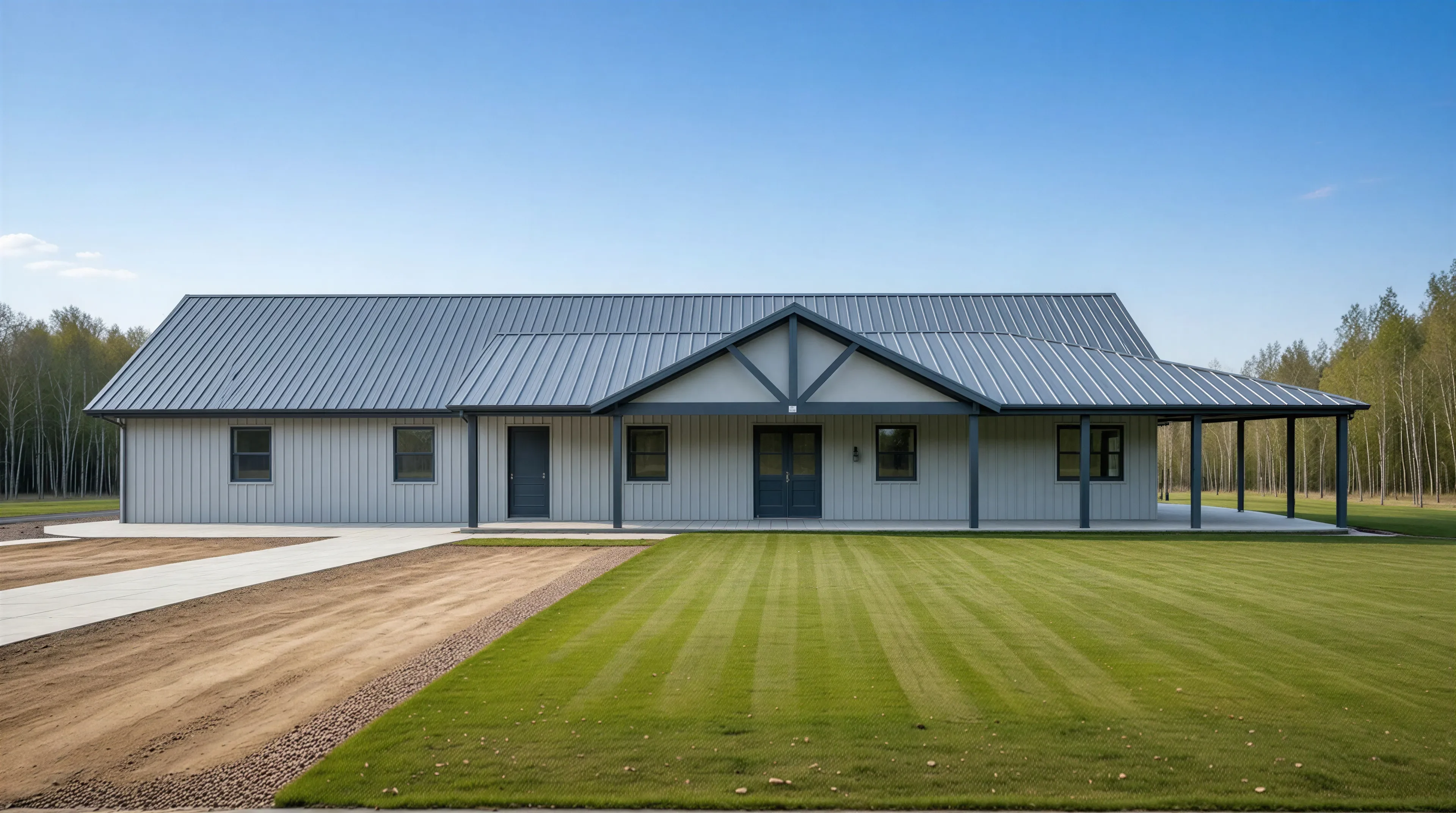 PL-63301 Windermere Barndominium House Plan - Image 5