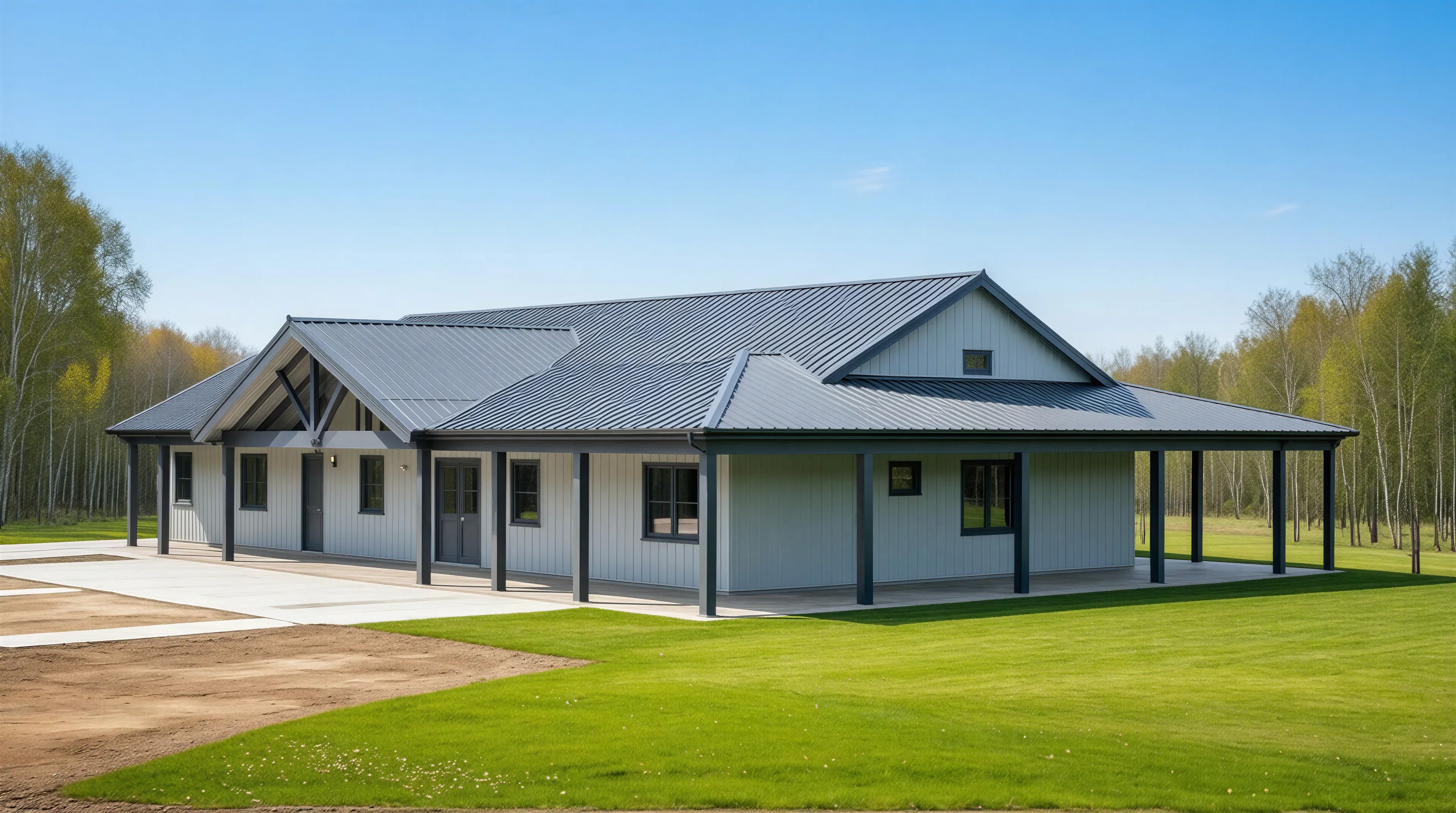 PL-63301 Windermere Barndominium House Plan - Image 6