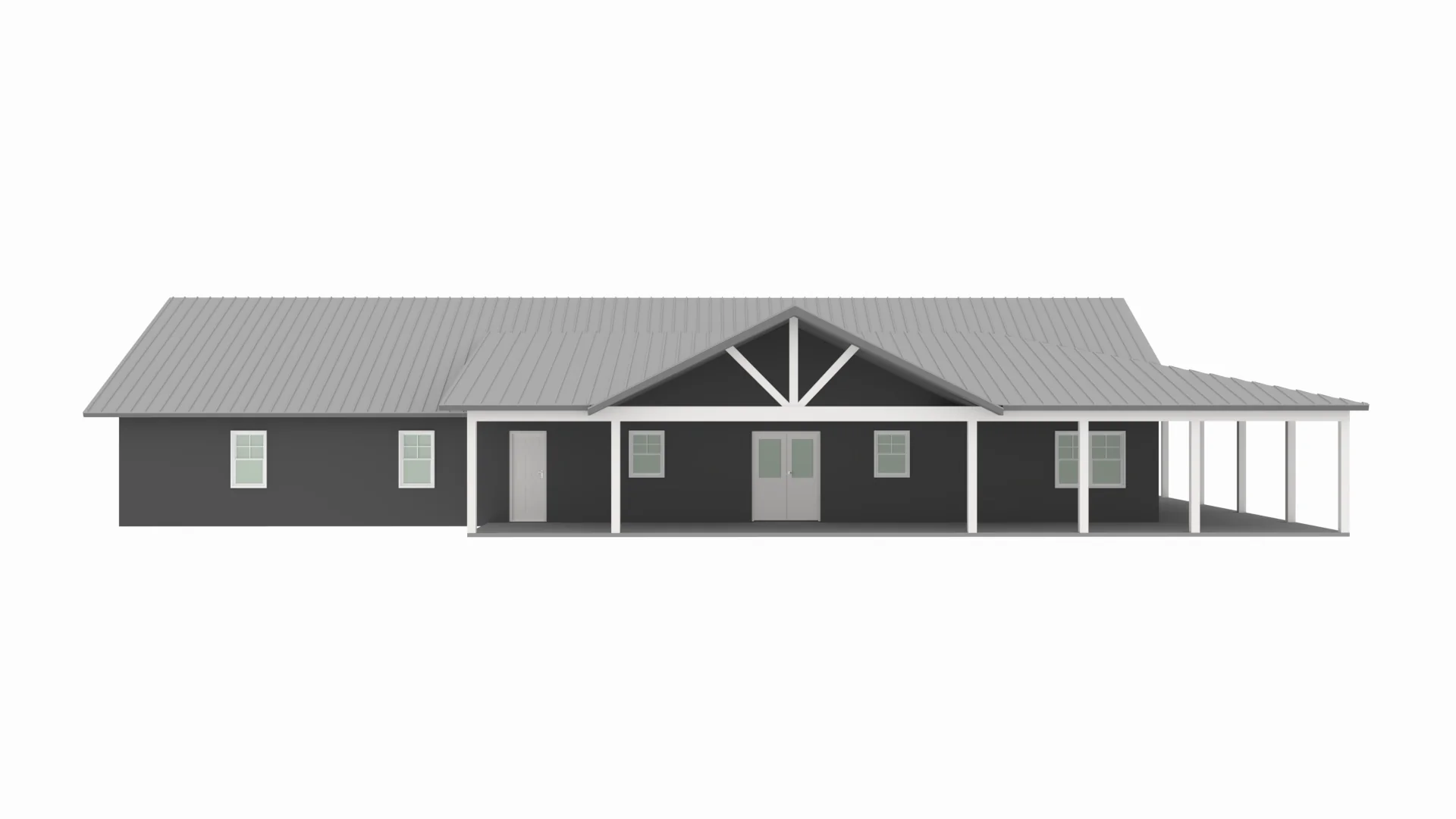 PL-63301 Windermere Barndominium House Plan - Image 8