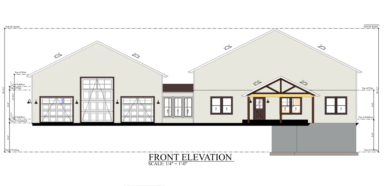 PL-64002 Gillian Barndominium House Plan - Image 3