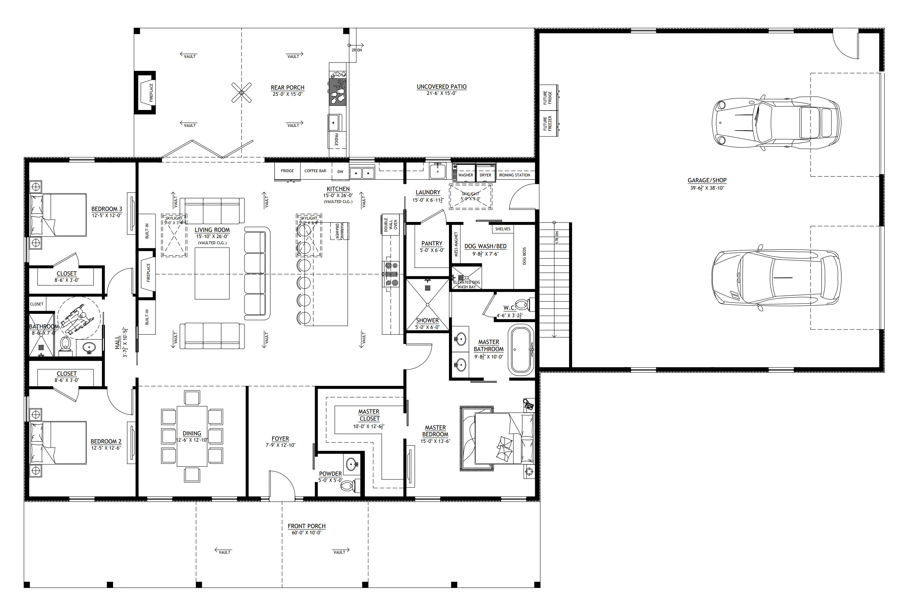 PL-64007-J Jodi Barndominium House Plan - Image 9