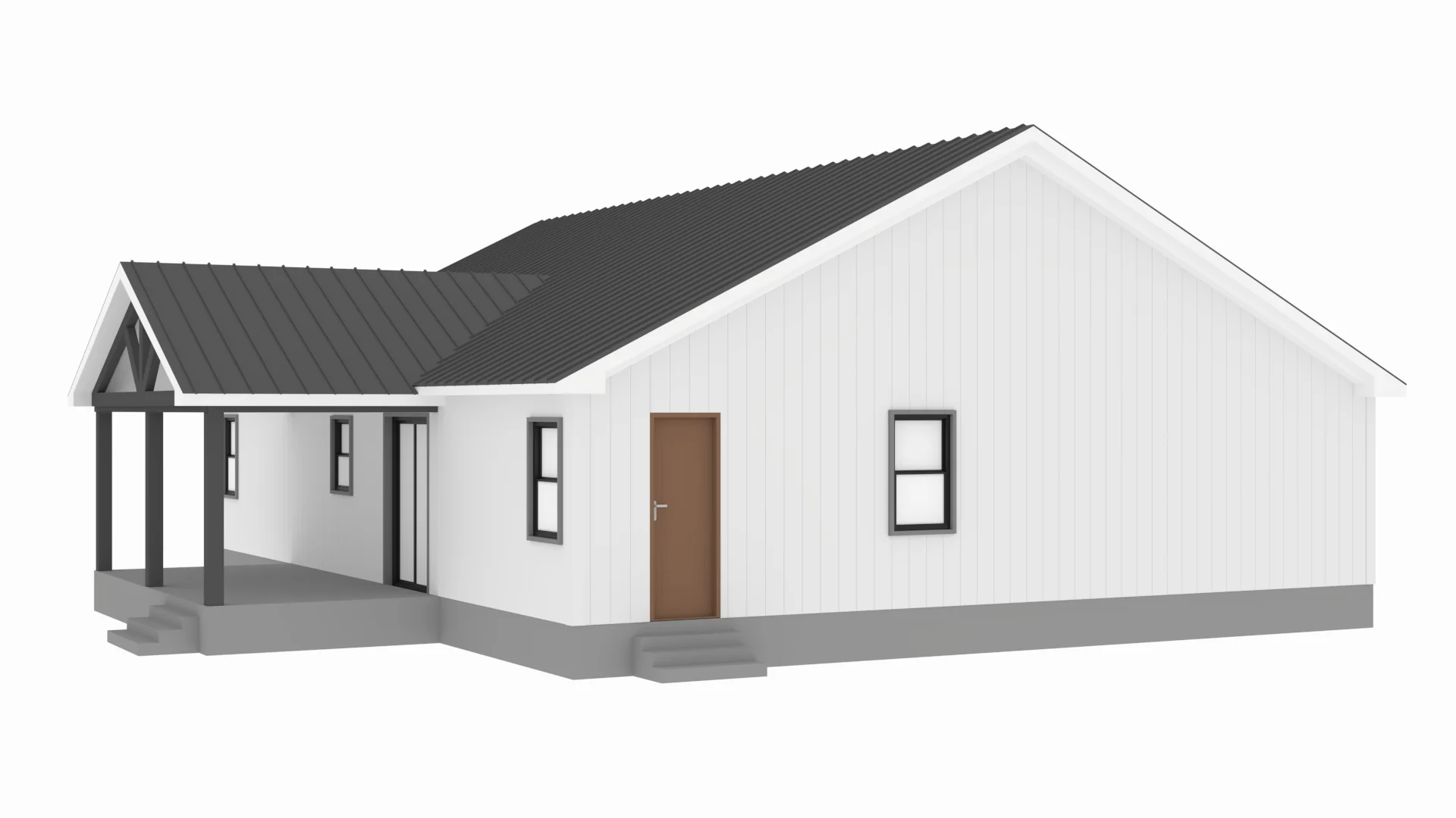 PL-64013 Gibbons Barndominium House Plan - Image 9