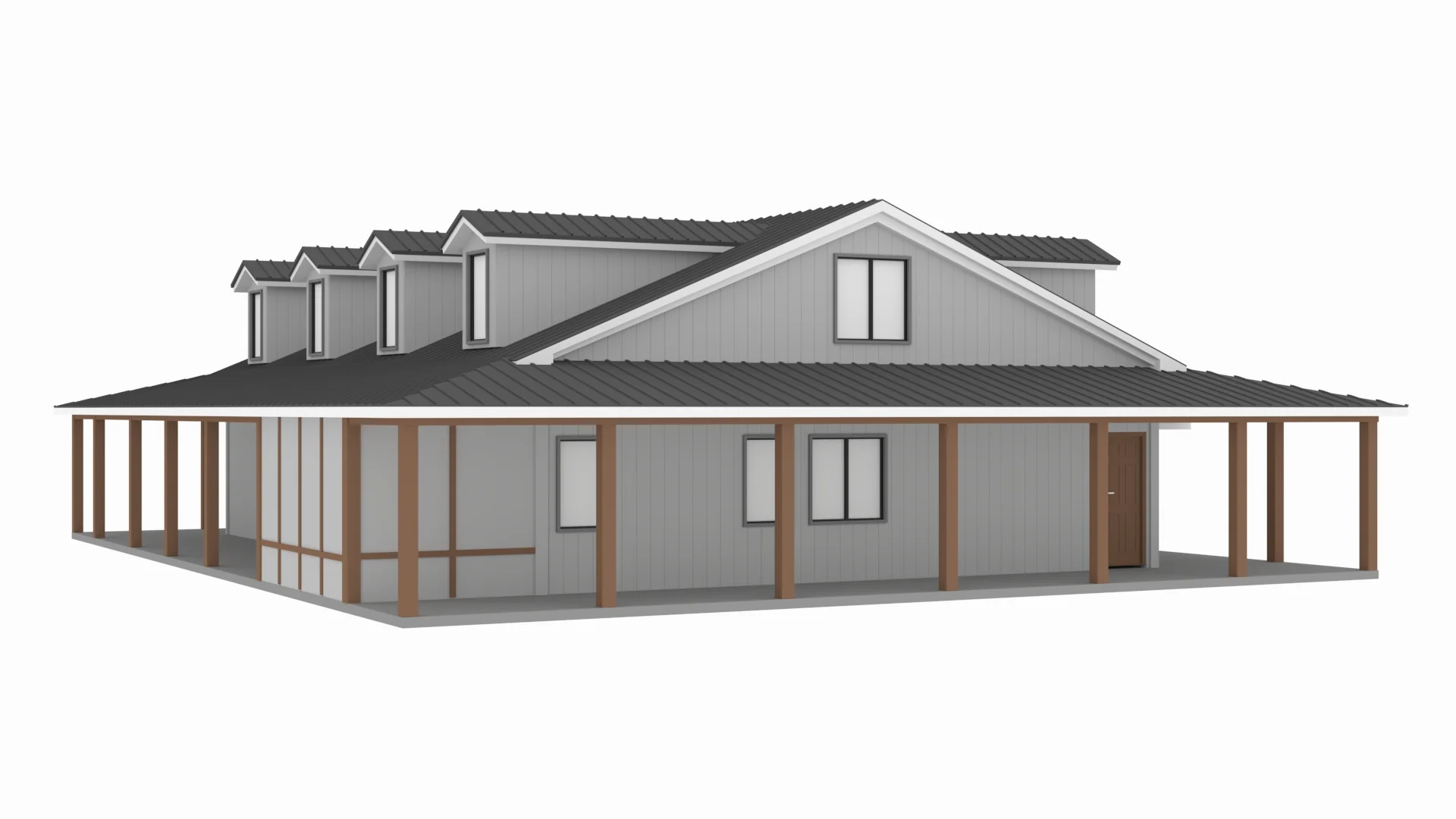 PL-64015 Sedona Barndominium House Plan - Image 8