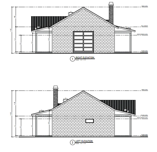 PL-64017 Pecan Barndominium House Plan - Image 10