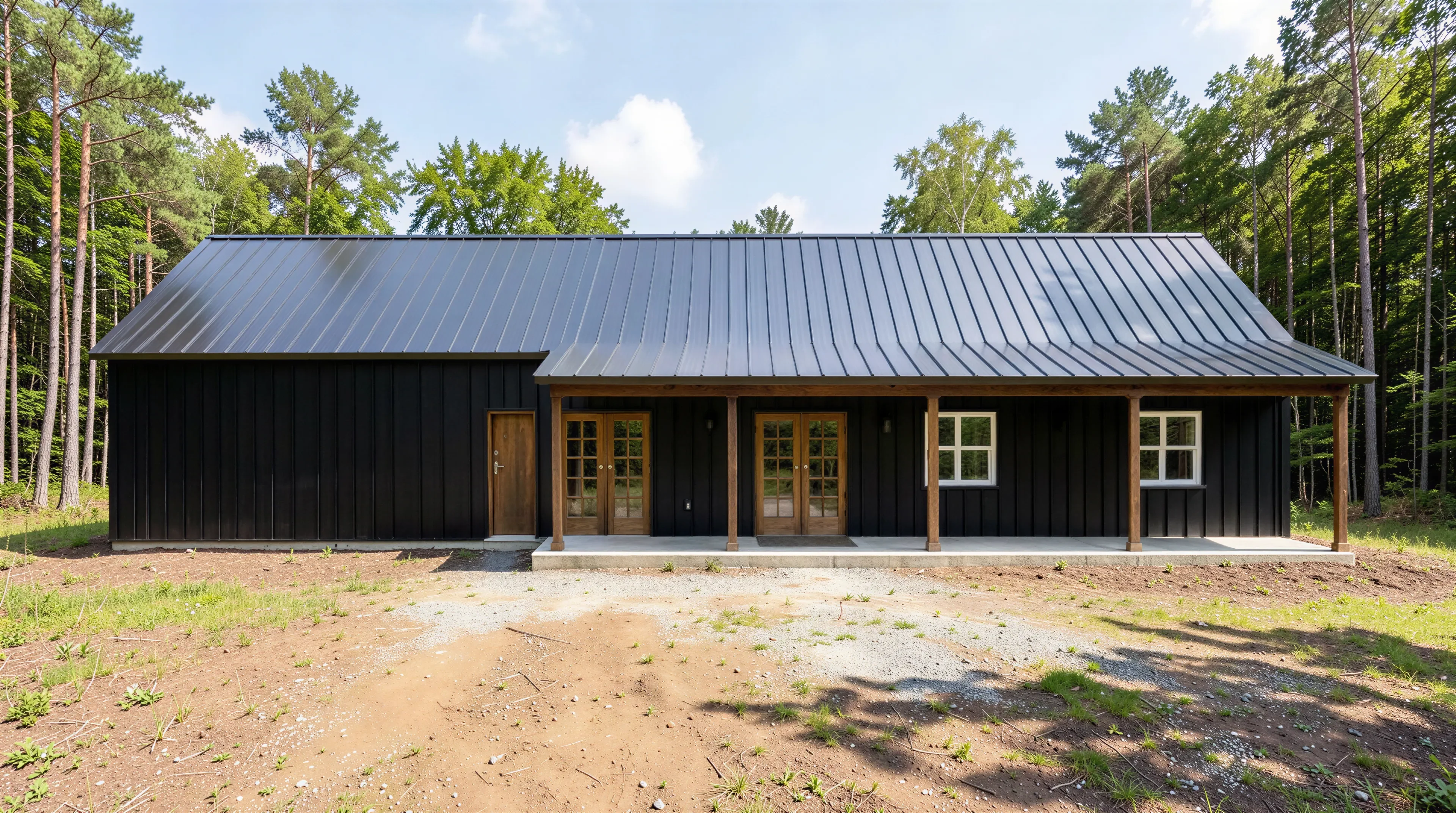 PL-64017 Pecan Barndominium House Plan - Image 3