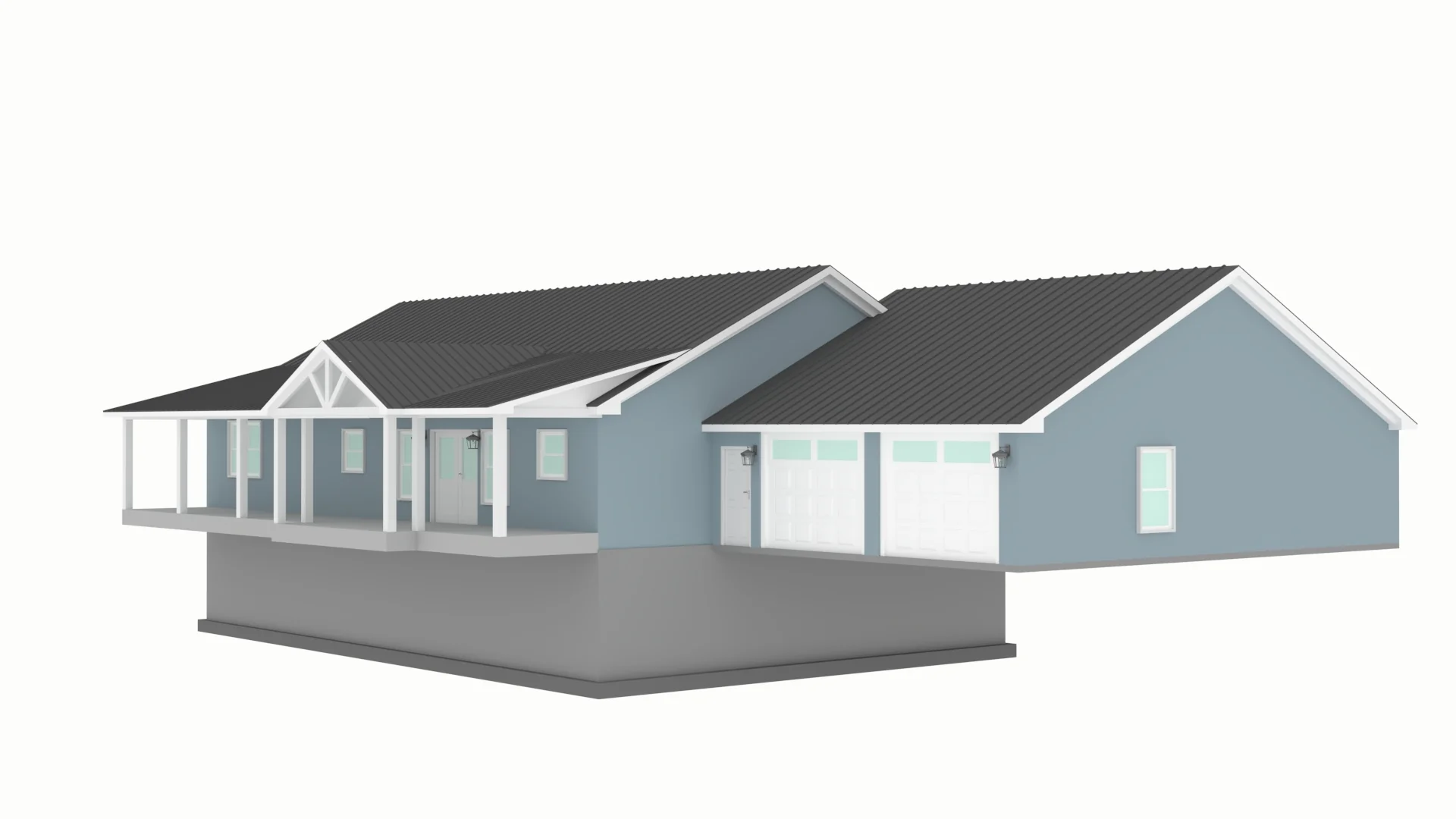 PL-64020 Nussfield Barndominium House Plan - Image 6