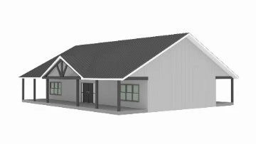 PL-64034 Sharon Barndominium House Plan - Image 6