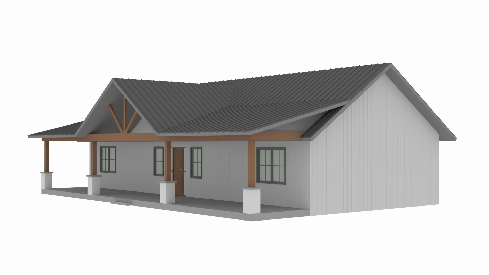 PL-64040 Roberta Barndominium House Plan - Image 6