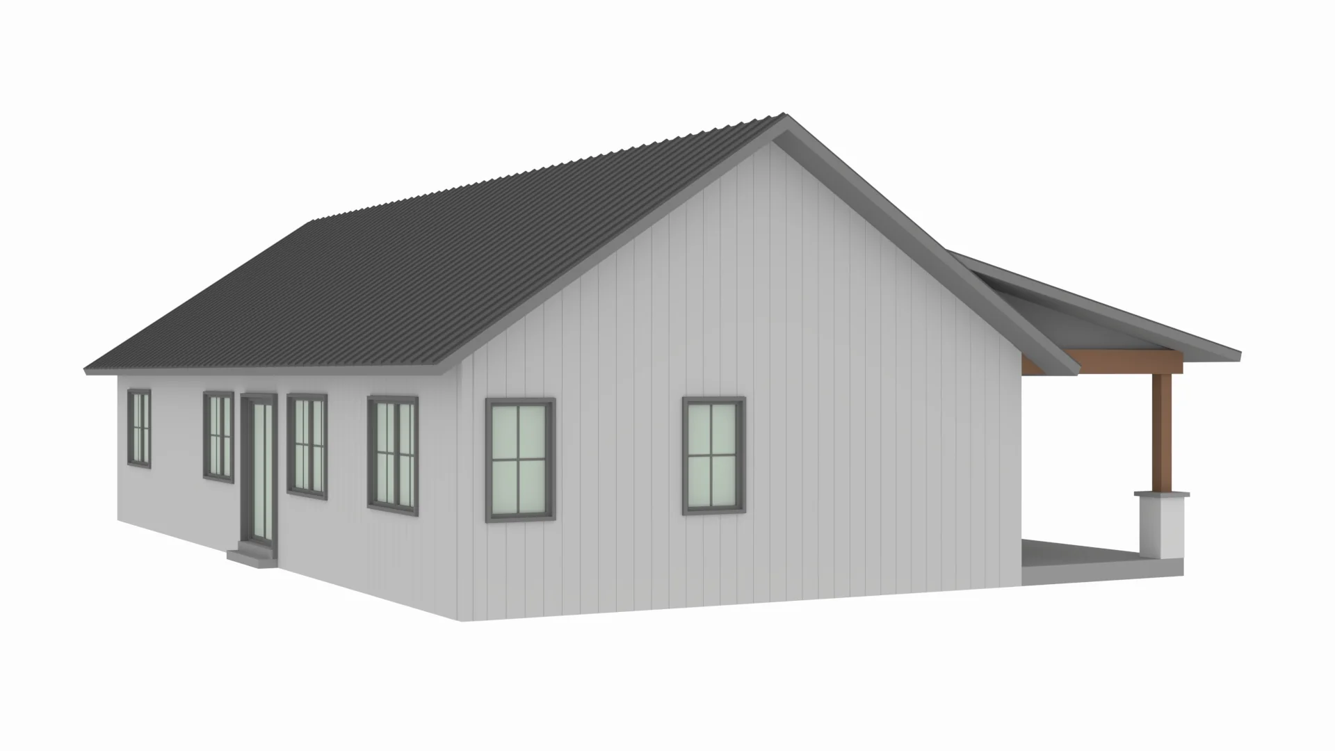 PL-64040 Roberta Barndominium House Plan - Image 8