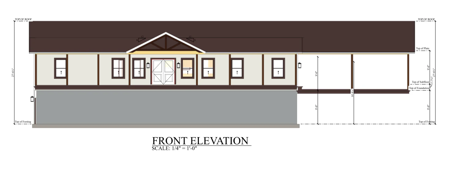 PL-69195 Sawyer Barndominium House Plan - Image 10