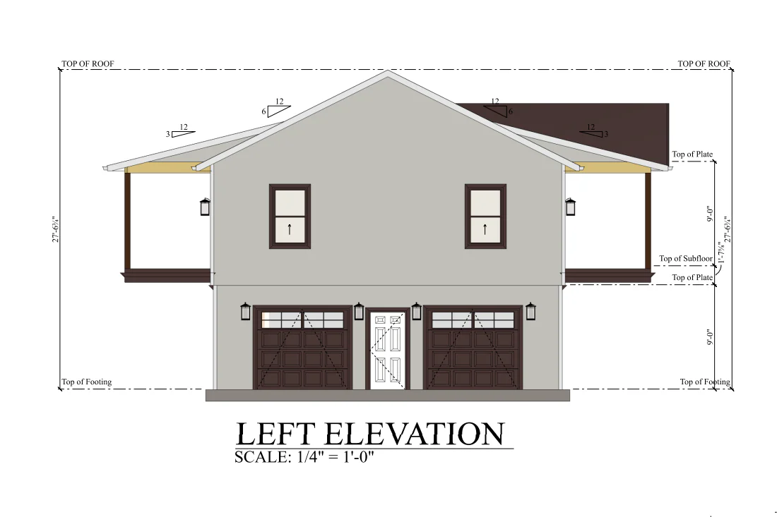 PL-69195 Sawyer Barndominium House Plan - Image 12