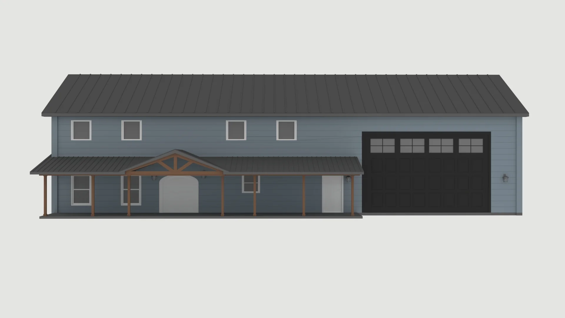 PL-69197 Bexley Barndominium House Plan - Image 6