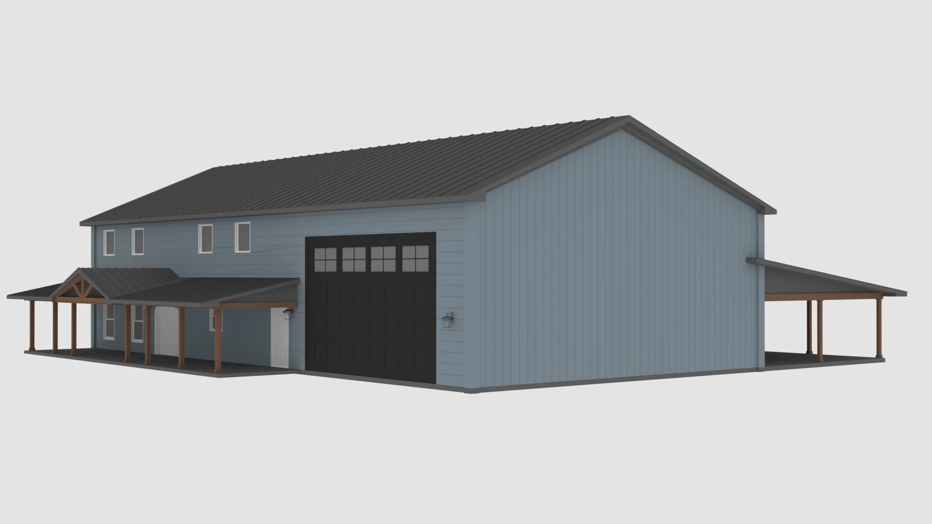 PL-69197 Bexley Barndominium House Plan - Image 7
