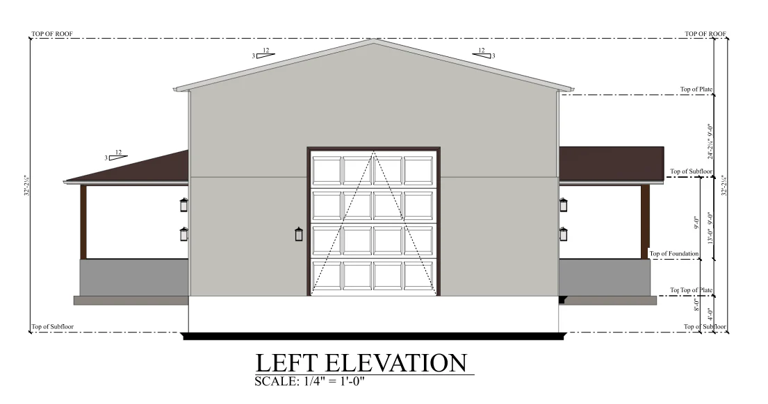 PL-69200 Darwin Barndominium House Plan - Image 12
