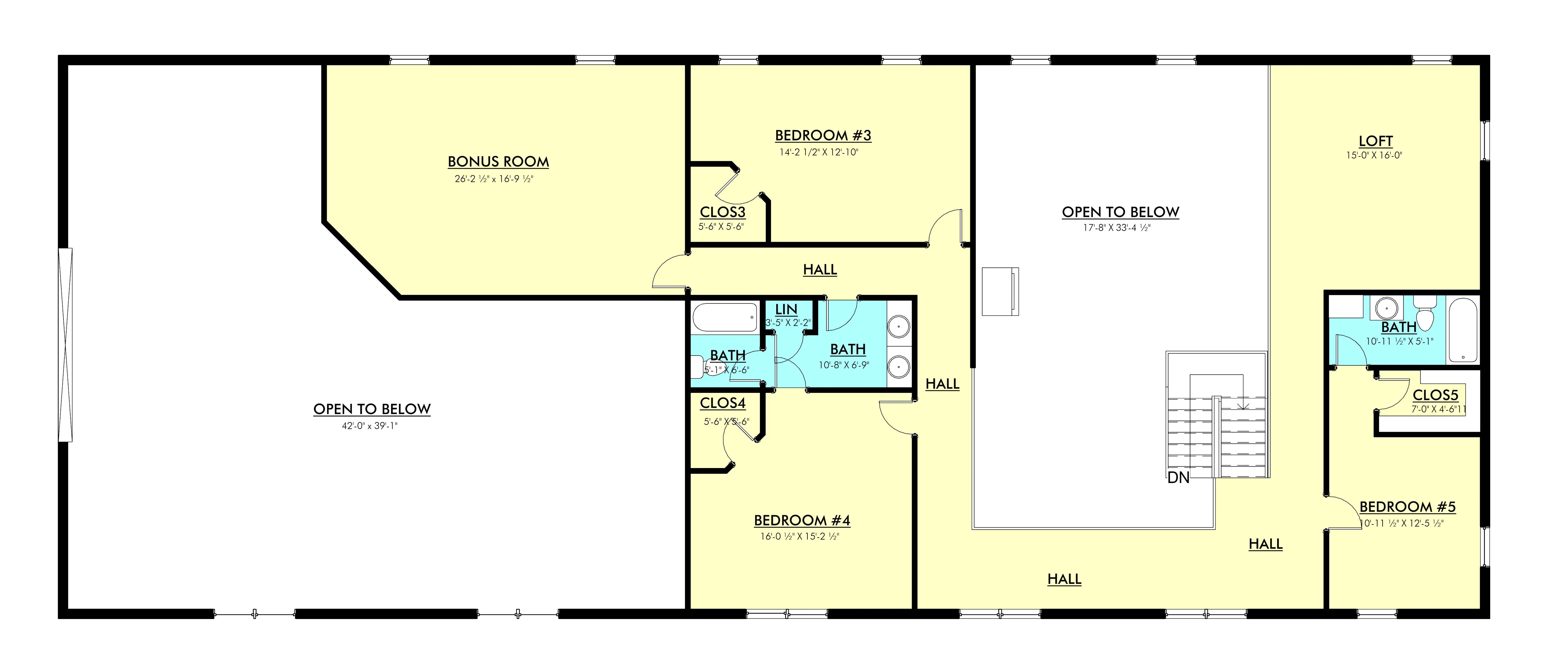 PL-69200 Darwin Barndominium House Plan - Image 15
