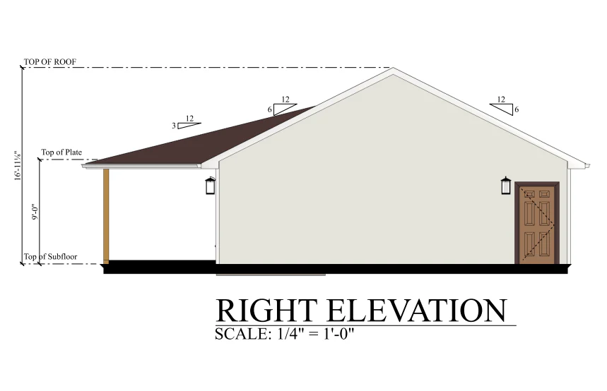 PL-69202 Marcell Barndominium House Plan - Image 11