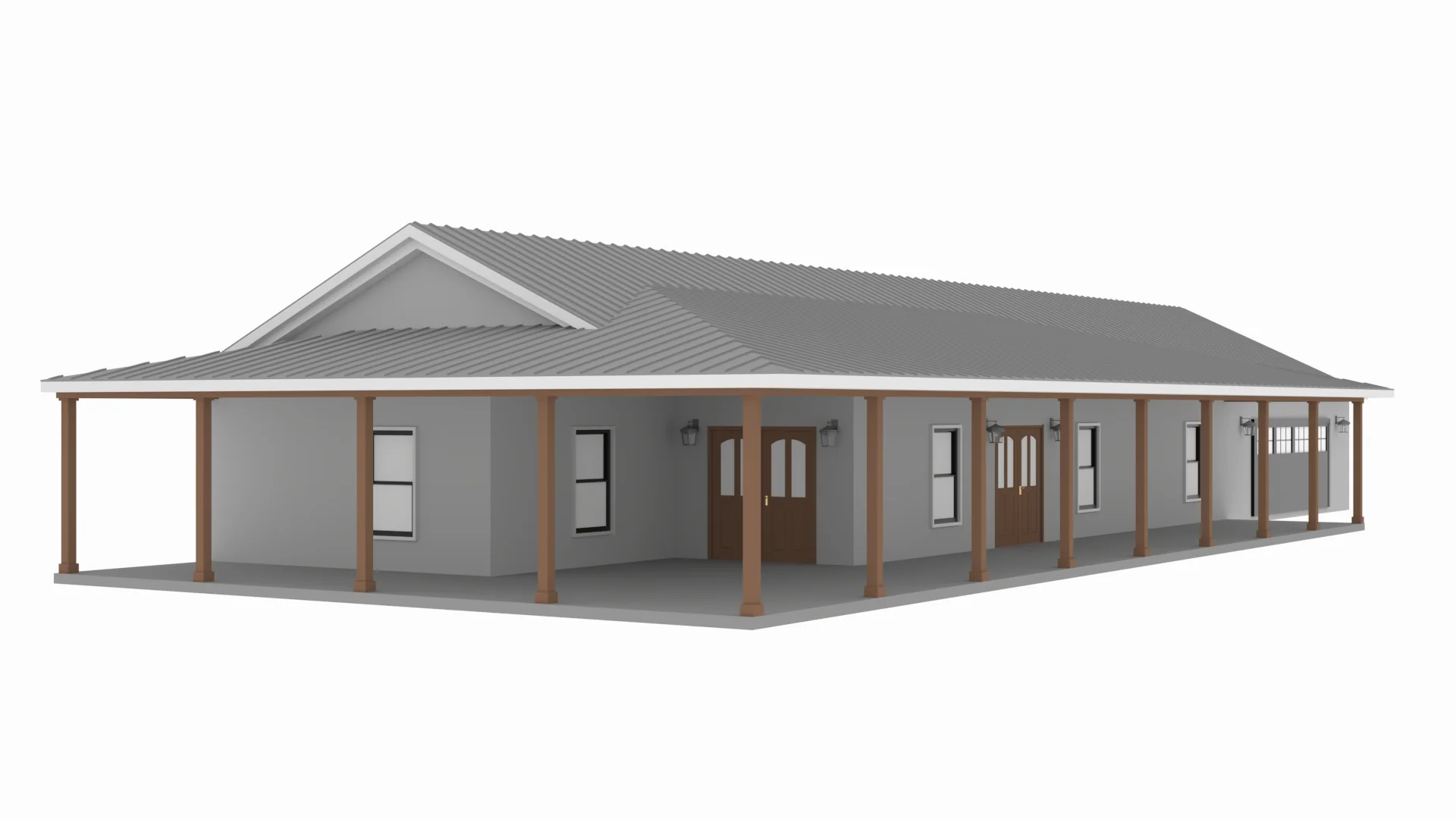 PL-69202 Marcell Barndominium House Plan - Image 5