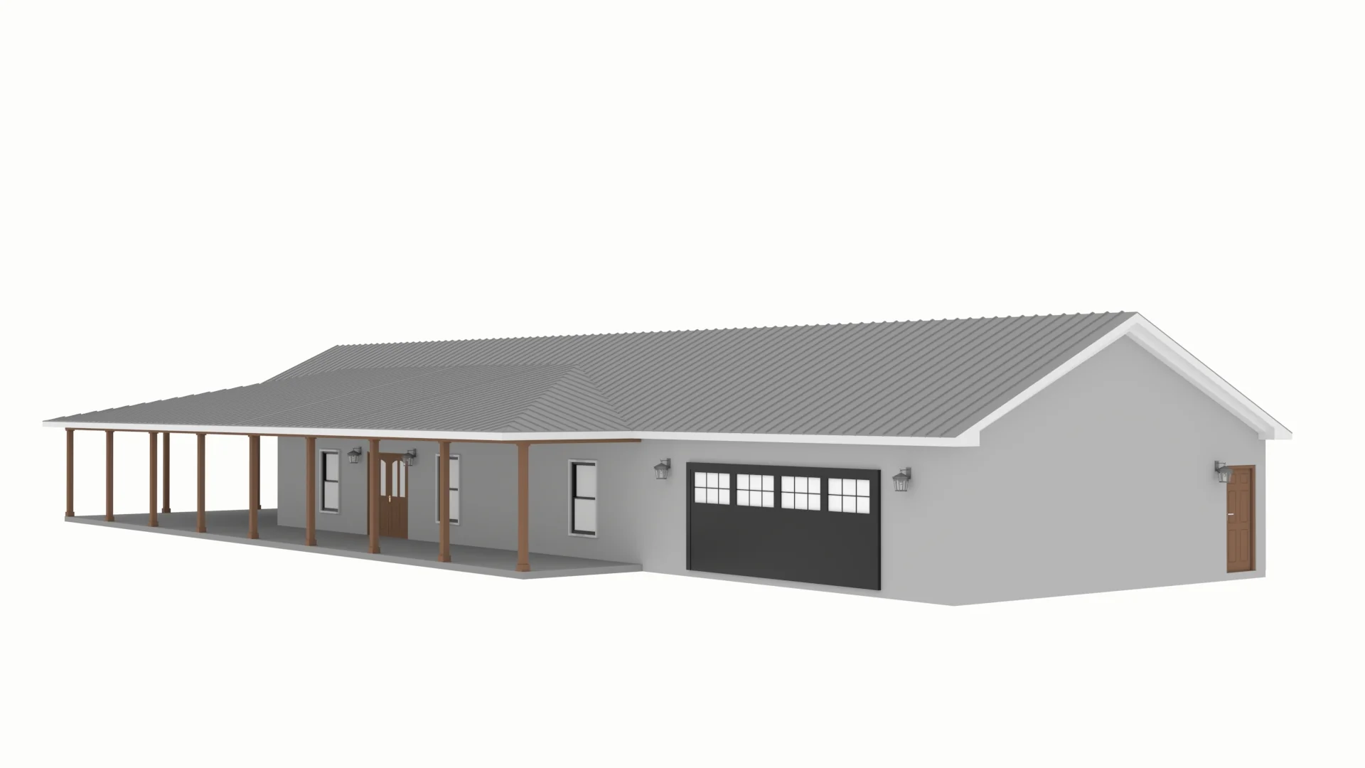 PL-69202 Marcell Barndominium House Plan - Image 6