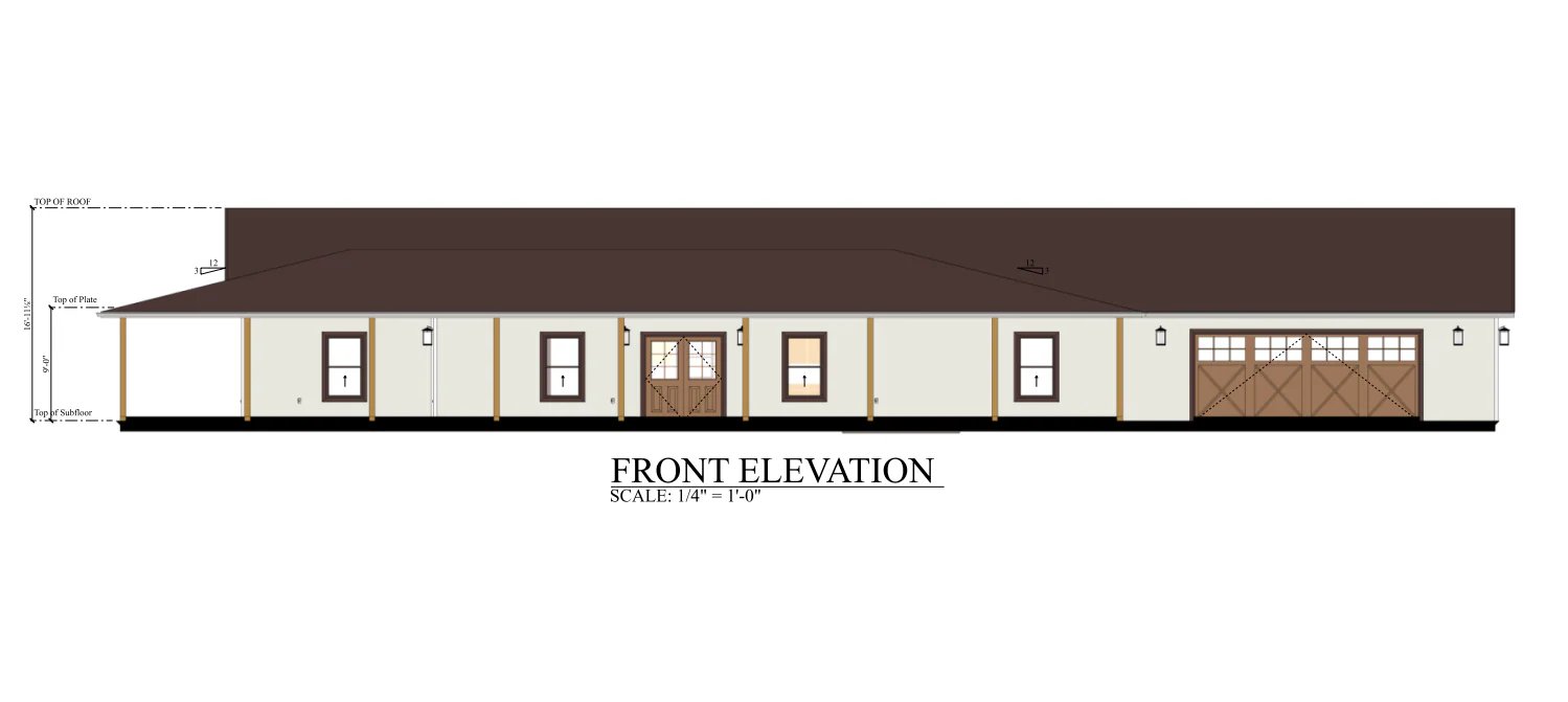 PL-69202 Marcell Barndominium House Plan - Image 8