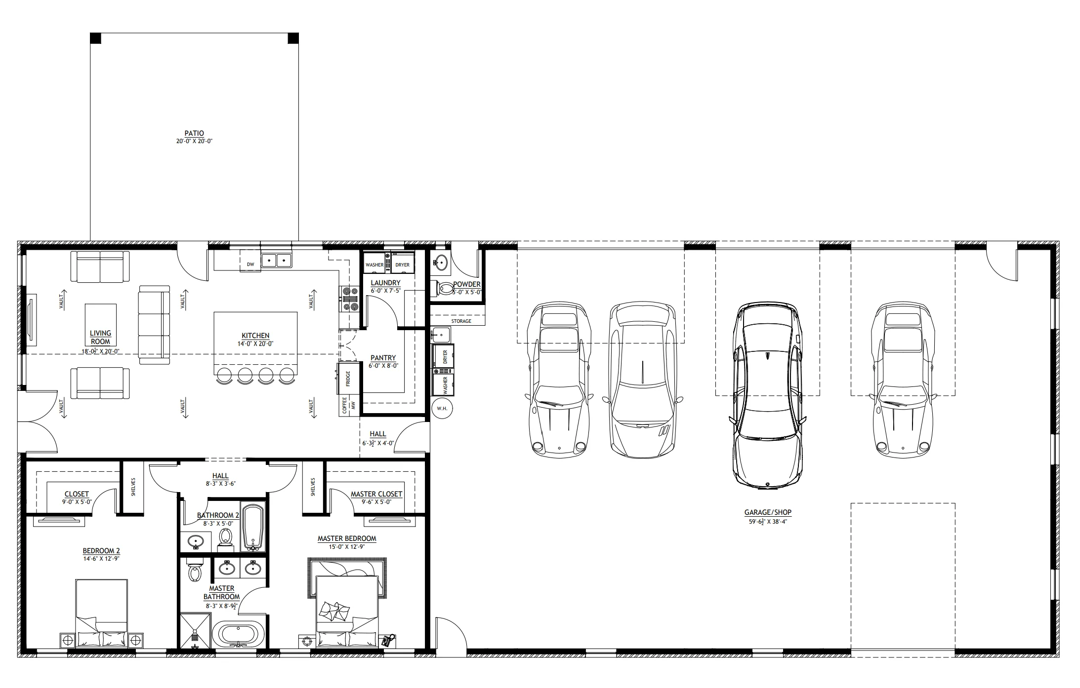 PL-71007-M Michelle Barndominium House Plan - Image 9