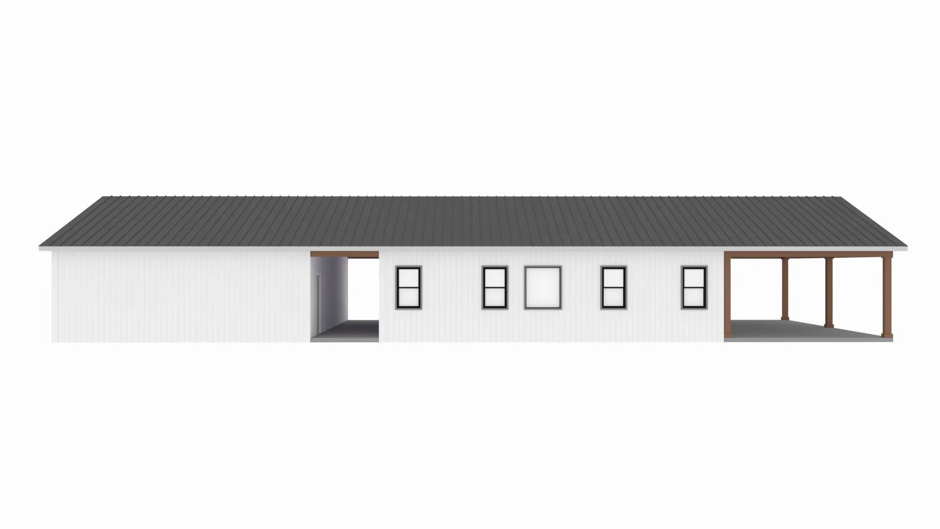 PL-71007-Y Young Barndominium House Plan - Image 5