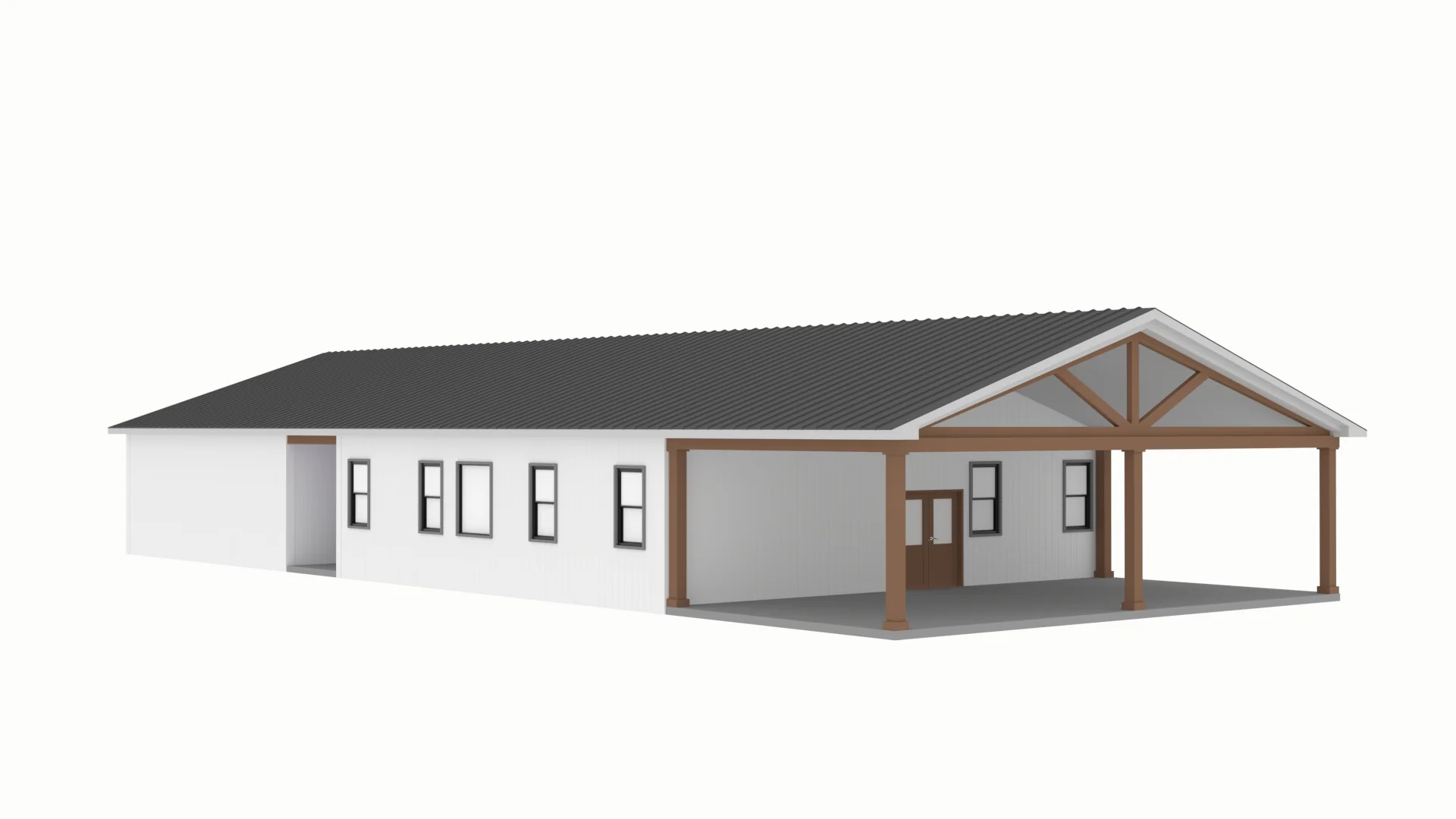 PL-71007-Y Young Barndominium House Plan - Image 6