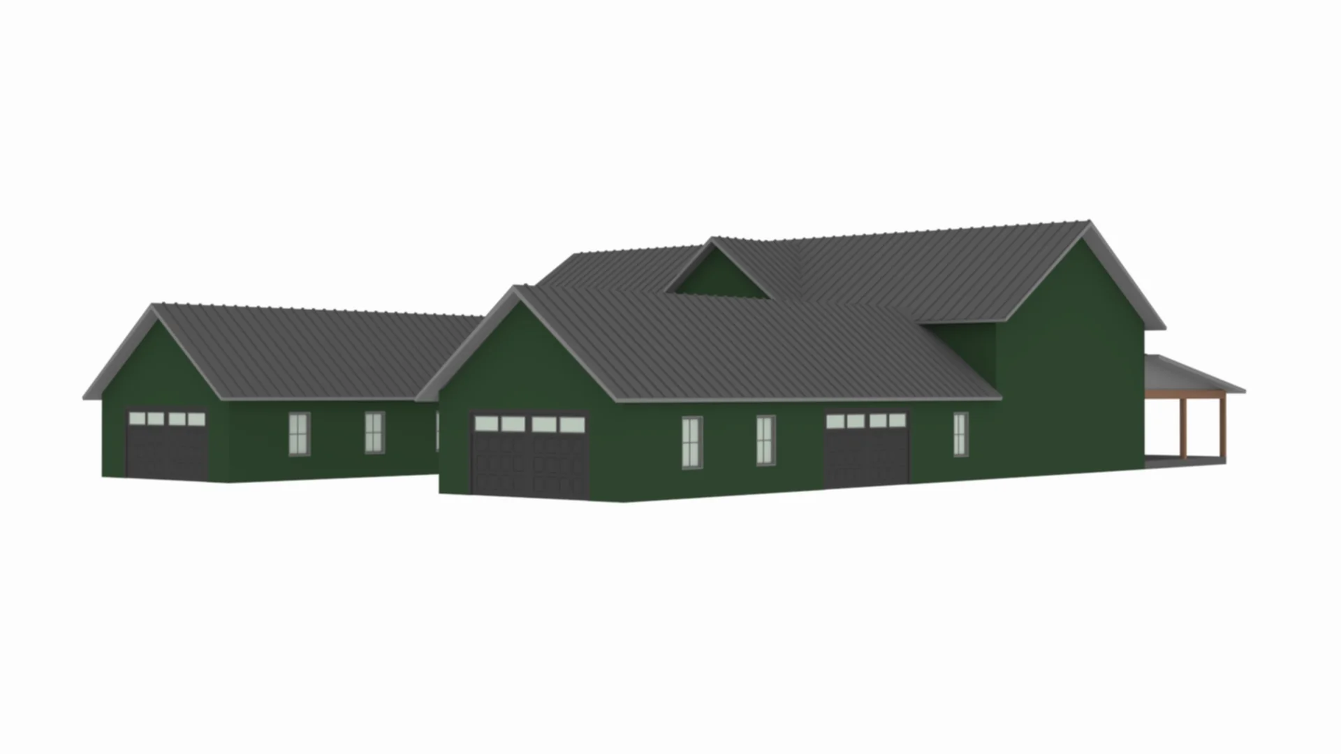 PL-71101-A Alejandra Barndominium House Plan - Image 7