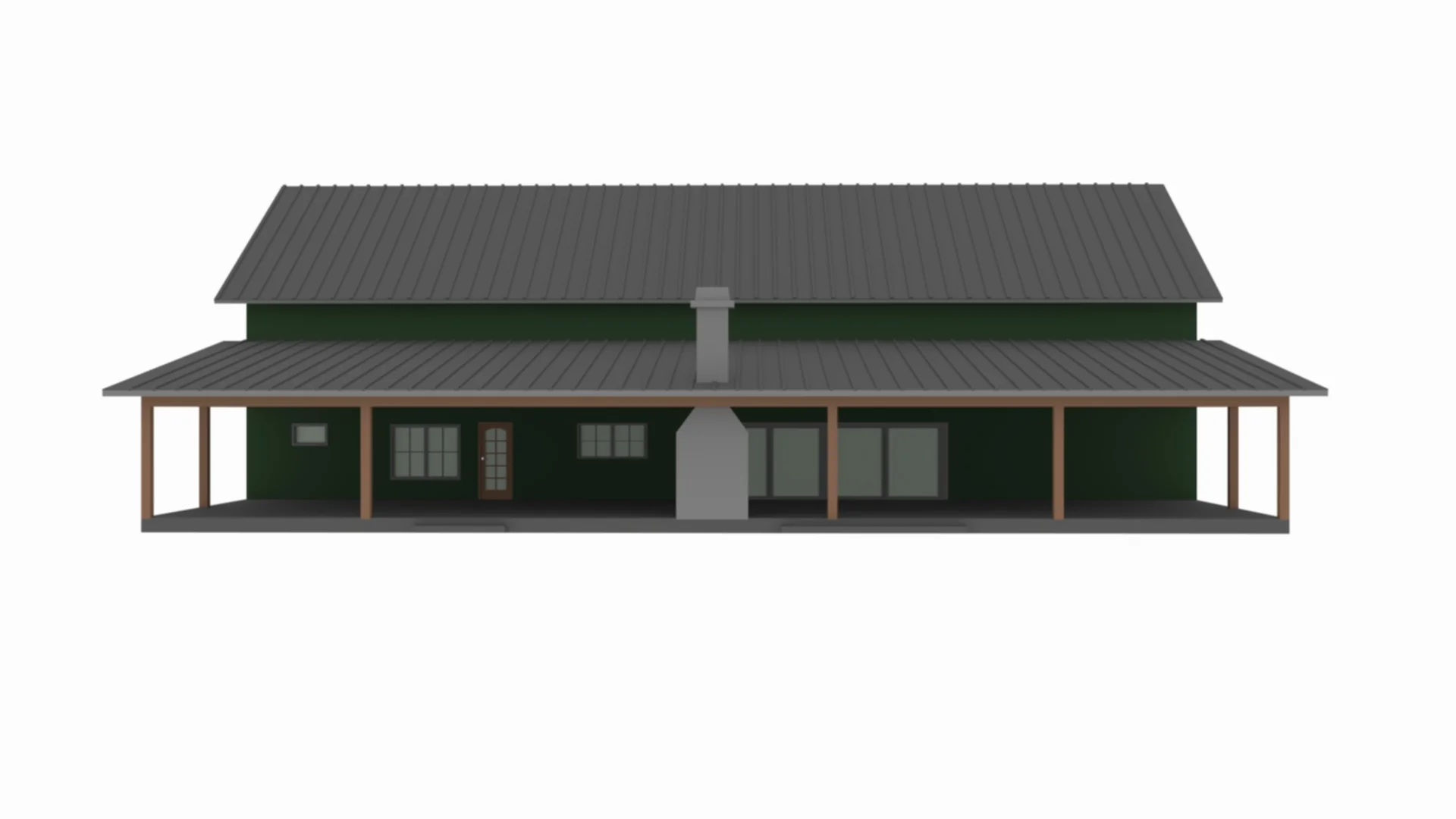 PL-71101-A Alejandra Barndominium House Plan - Image 8