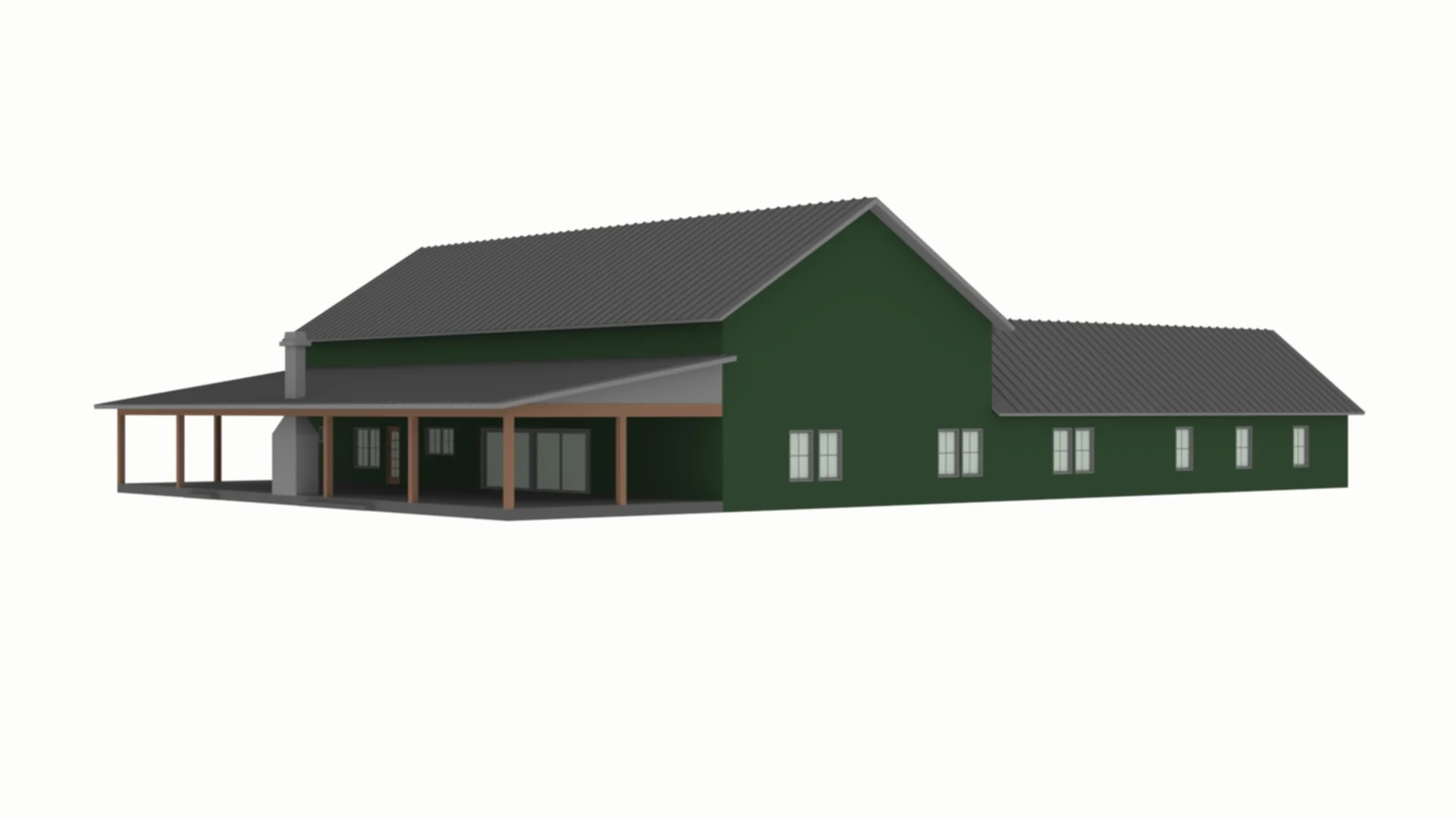 PL-71101-A Alejandra Barndominium House Plan - Image 9