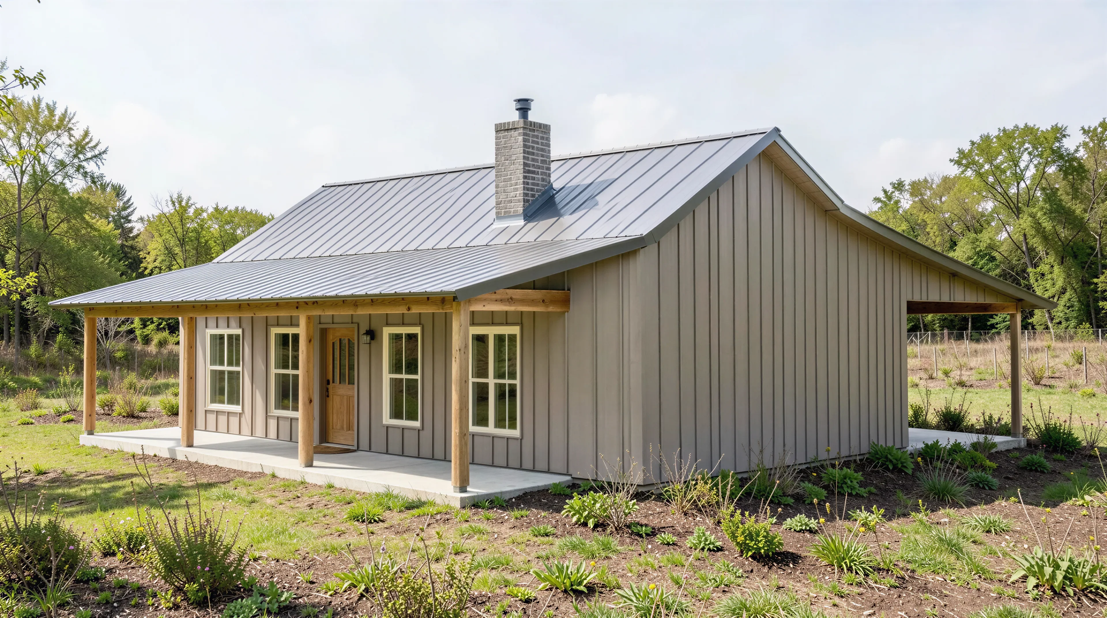 RP-10002-B Bridgett Barndominium House Plan - Image 2