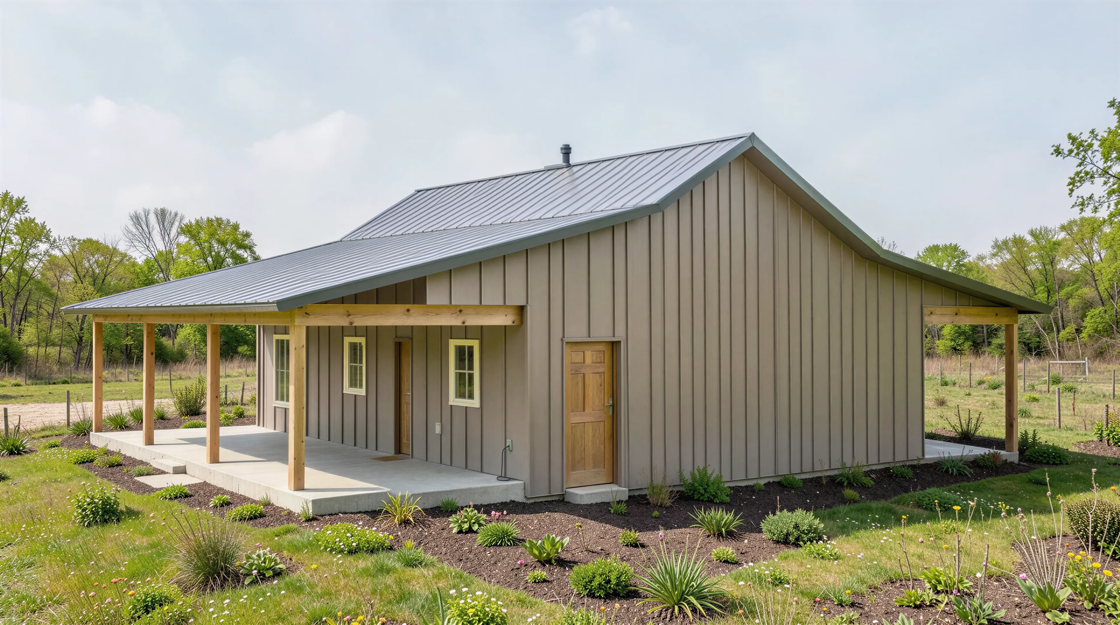 RP-10002-B Bridgett Barndominium House Plan - Image 4