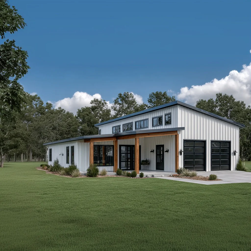 SS-30036 Barndominium House Plan
