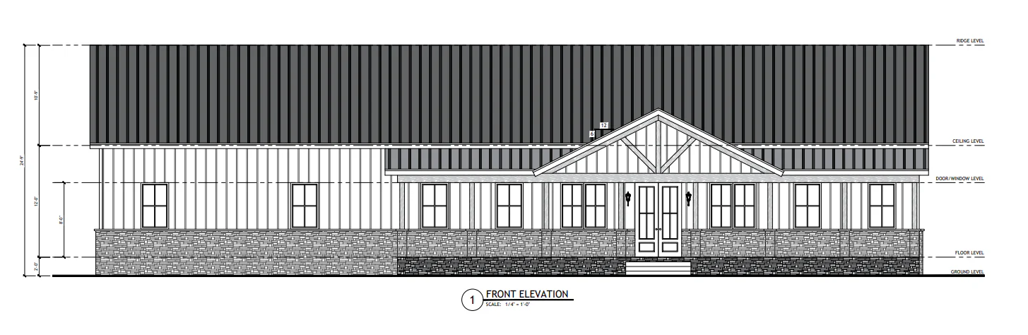 SV-5501-A Ariane Barndominium House Plan - Image 3