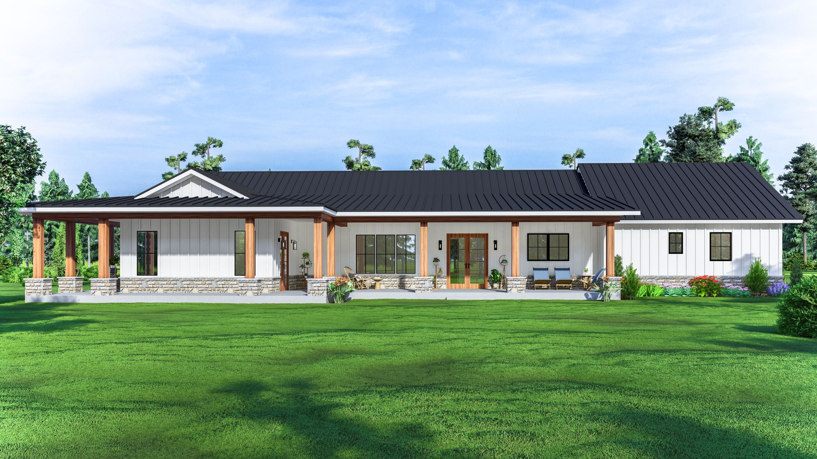 SV-5601 Kenny Barndominium House Plan - Image 2