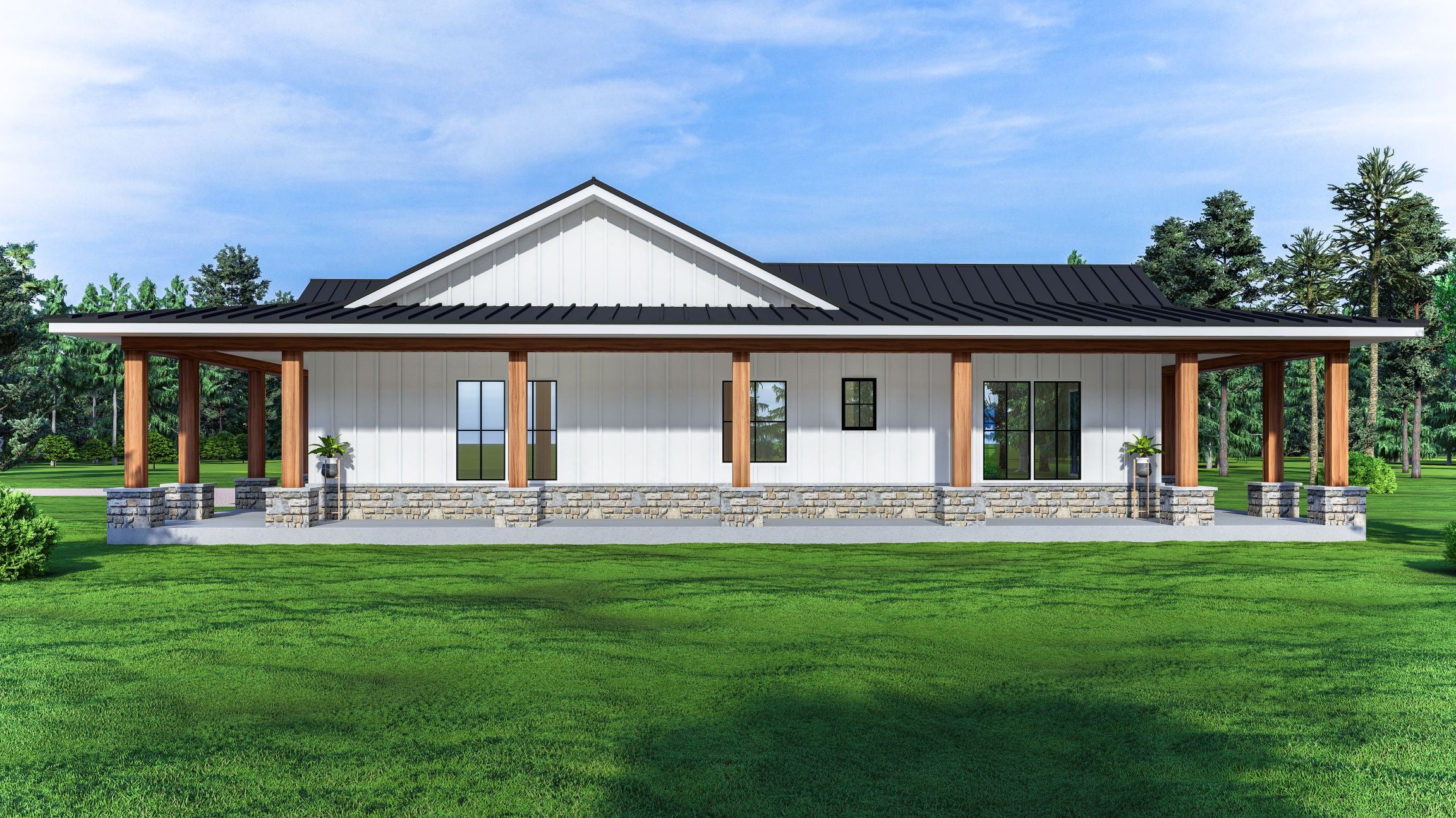 SV-5601 Kenny Barndominium House Plan - Image 3