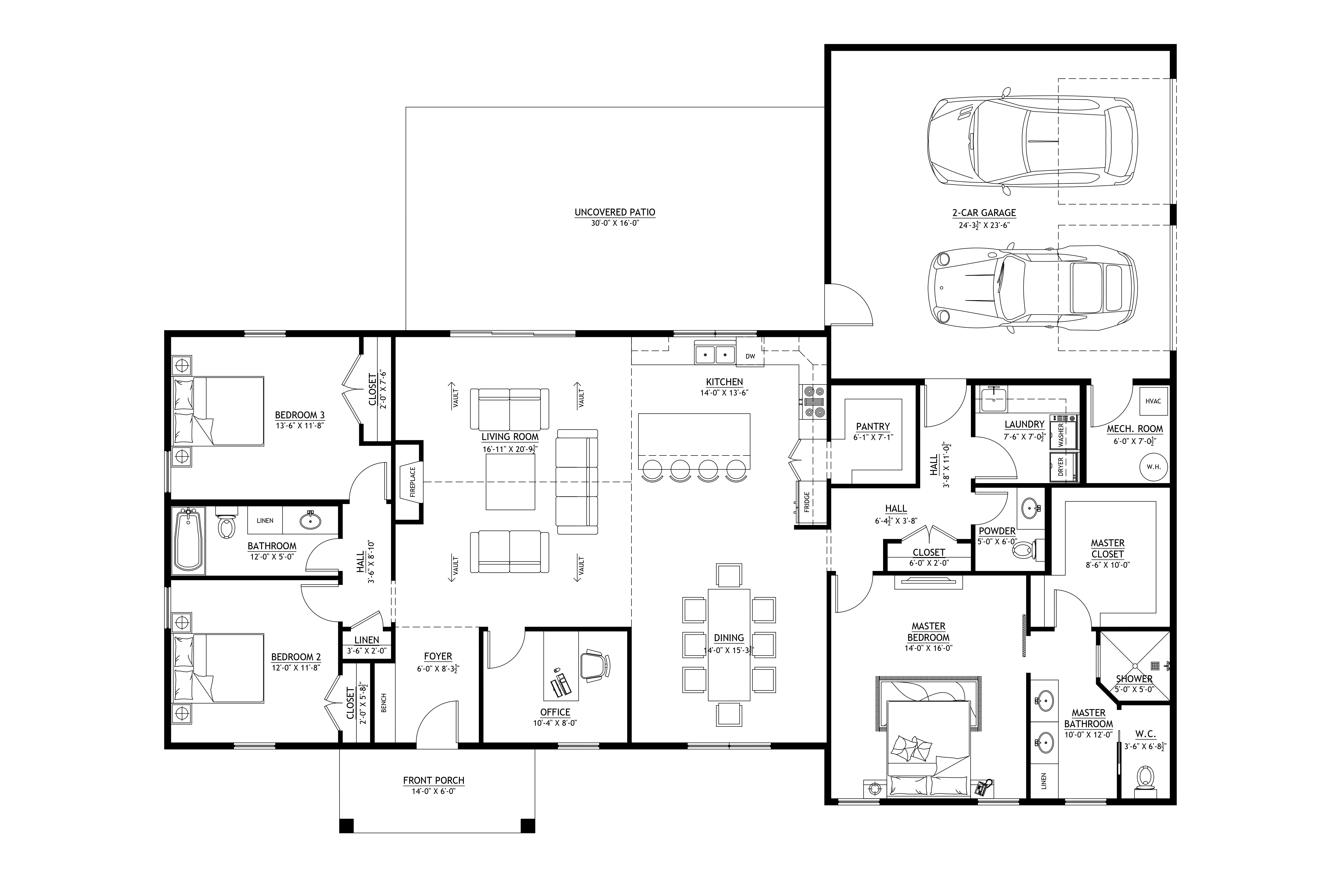 SV-5602 Lucy Barndominium House Plan - Image 45